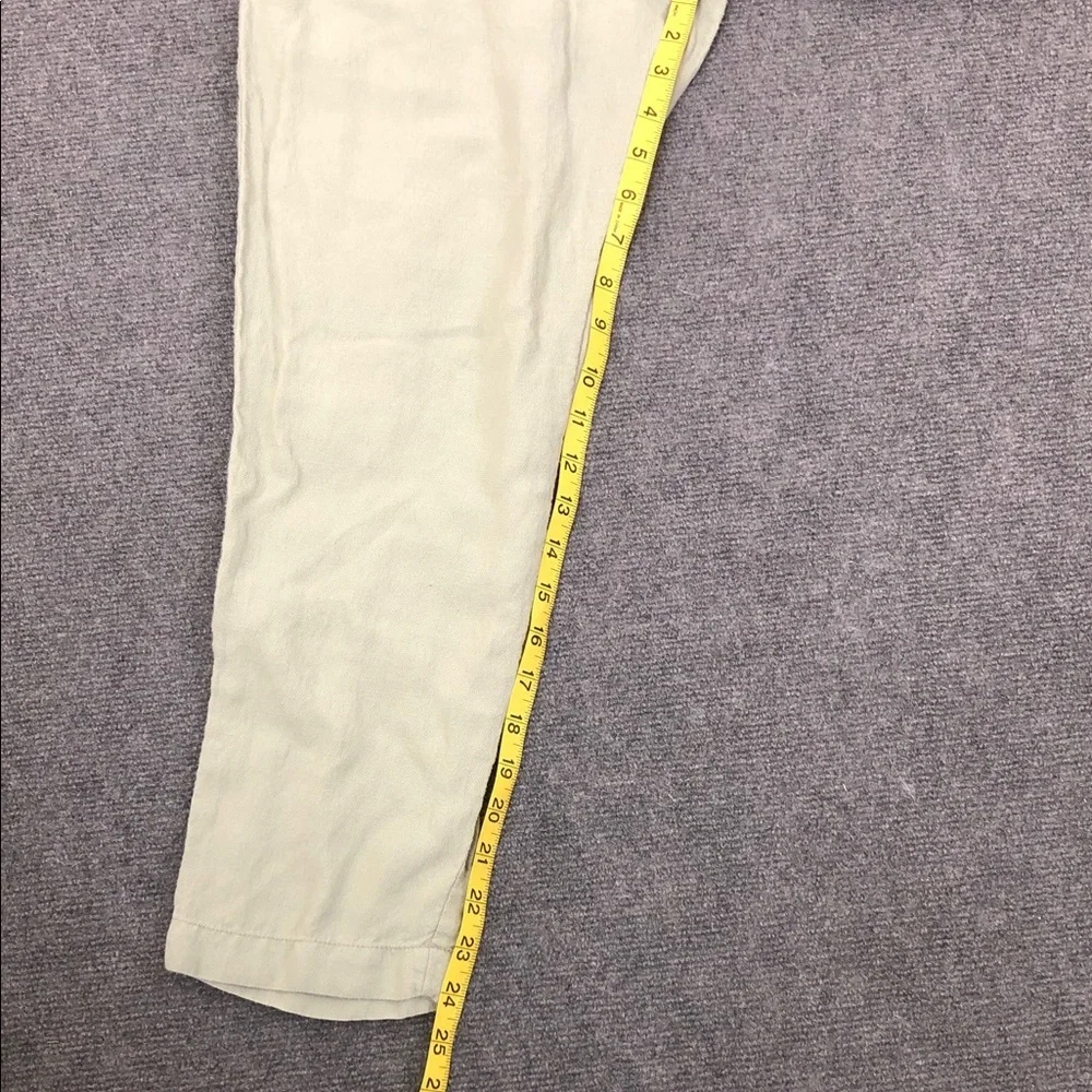 Zara Sage Green Drawstring Jogger Pants Sz XS (B5)